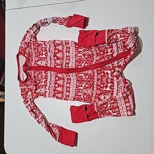 12-18 EUC LS Xmas Reindeer and Trees Zippy